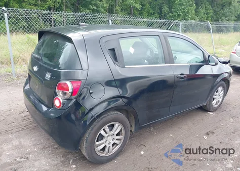 2012 Chevrolet Sonic 2Lt z USA, uszkodzony, nr VIN 1G1JC6SH2C4167936